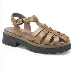 FREE PEOPLE Delaney Fisherman Platform Sandal